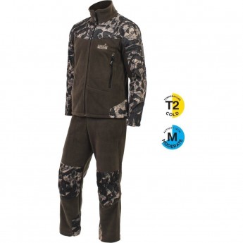 Костюм флисовый NORFIN BERINGS CAMO GREEN 04 Р.XL