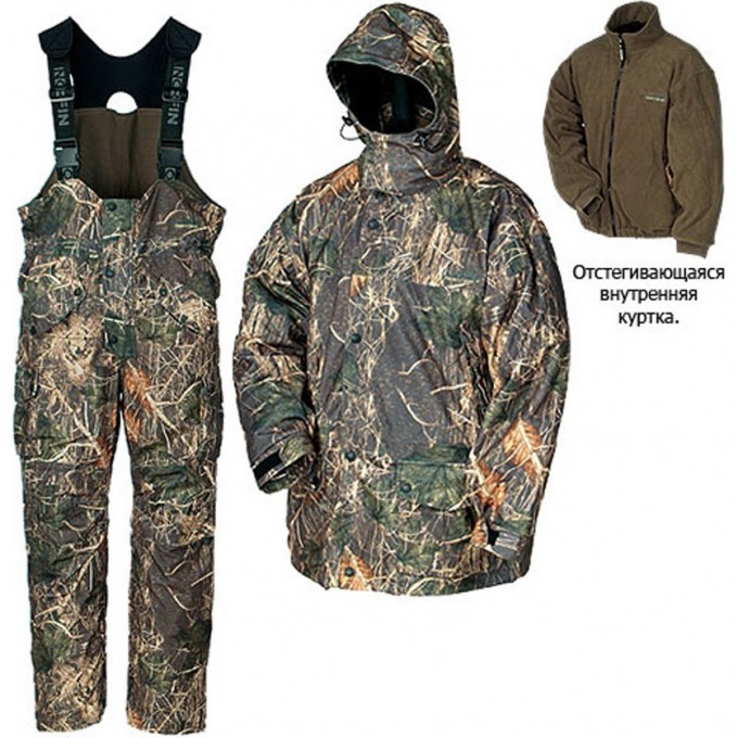 Костюм зимний NORFIN EXPERT CAMO 01 р.S 321001-S