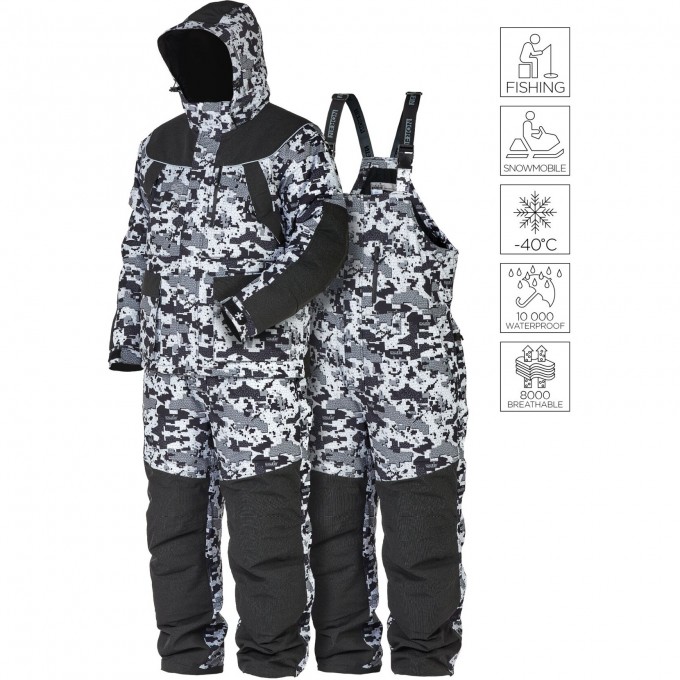 Костюм зимний NORFIN EXPLORER 2 CAMO 02 р.M 350102-M